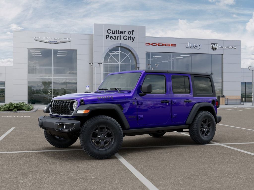 2026 Jeep Wrangler — side profile view