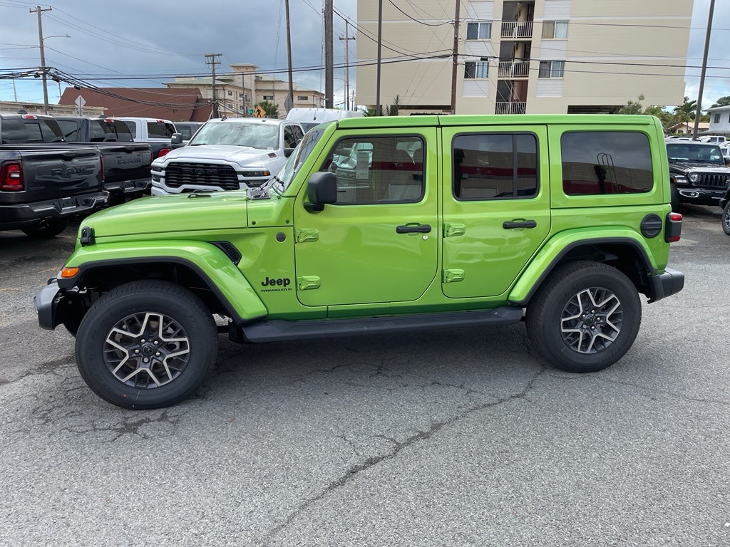 2026 Jeep Wrangler — rear three-quarter view