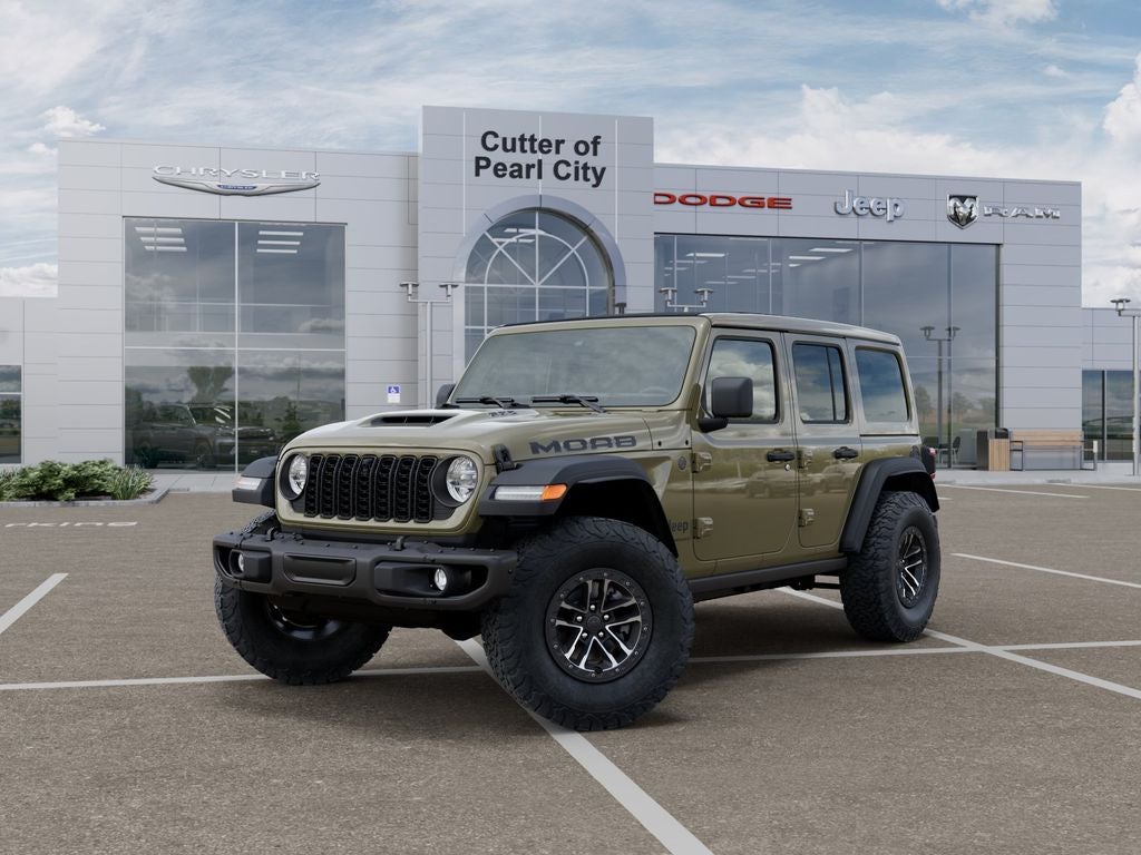 2026 Jeep Wrangler WRANGLER 4-DOOR MOAB 392 in 41 Exterior Paint — front three-quarter view