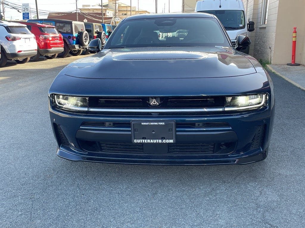 2026 Dodge Charger CHARGER SCAT PACK PLUS 2-DOOR AWD in After Dark Exterior Paint — front three-quarter view