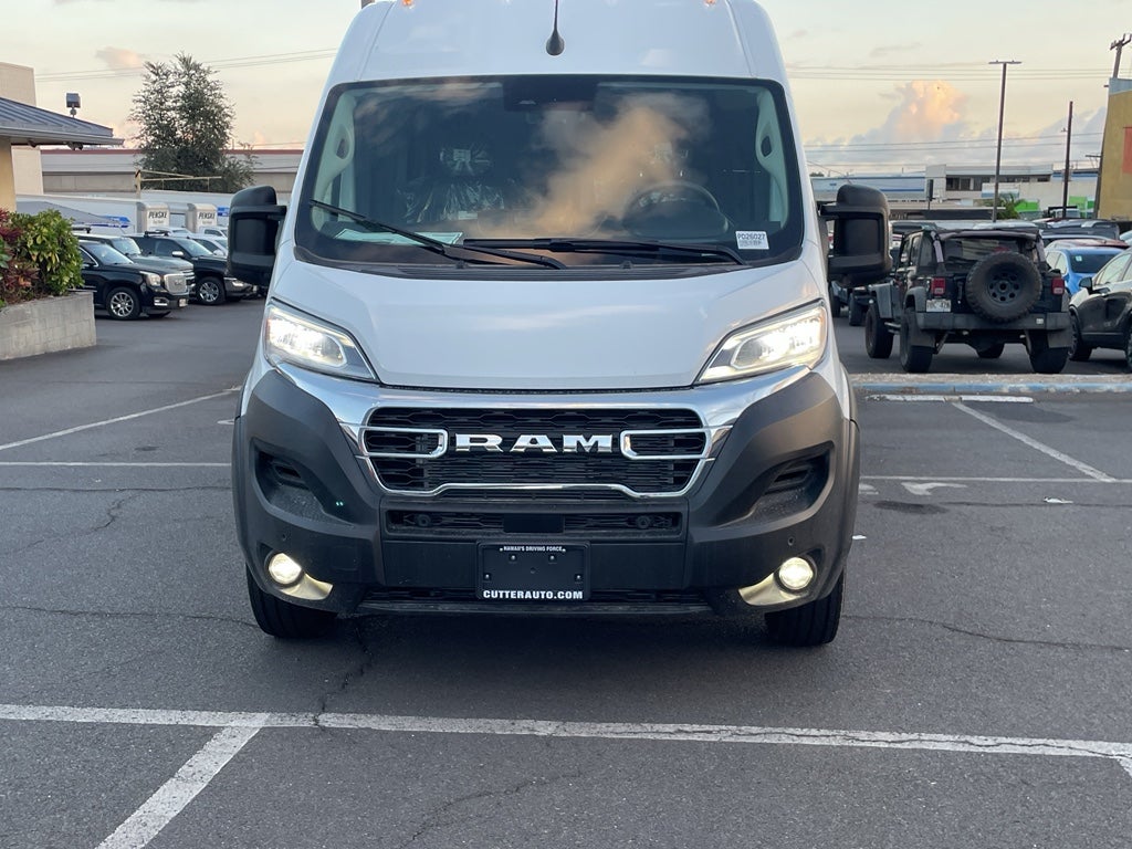 2026 RAM Ram ProMaster RAM PROMASTER 1500 SLT CARGO VAN HIGH ROOF 136' WB in Bright White Clear-Coat Exterior Paint — front...