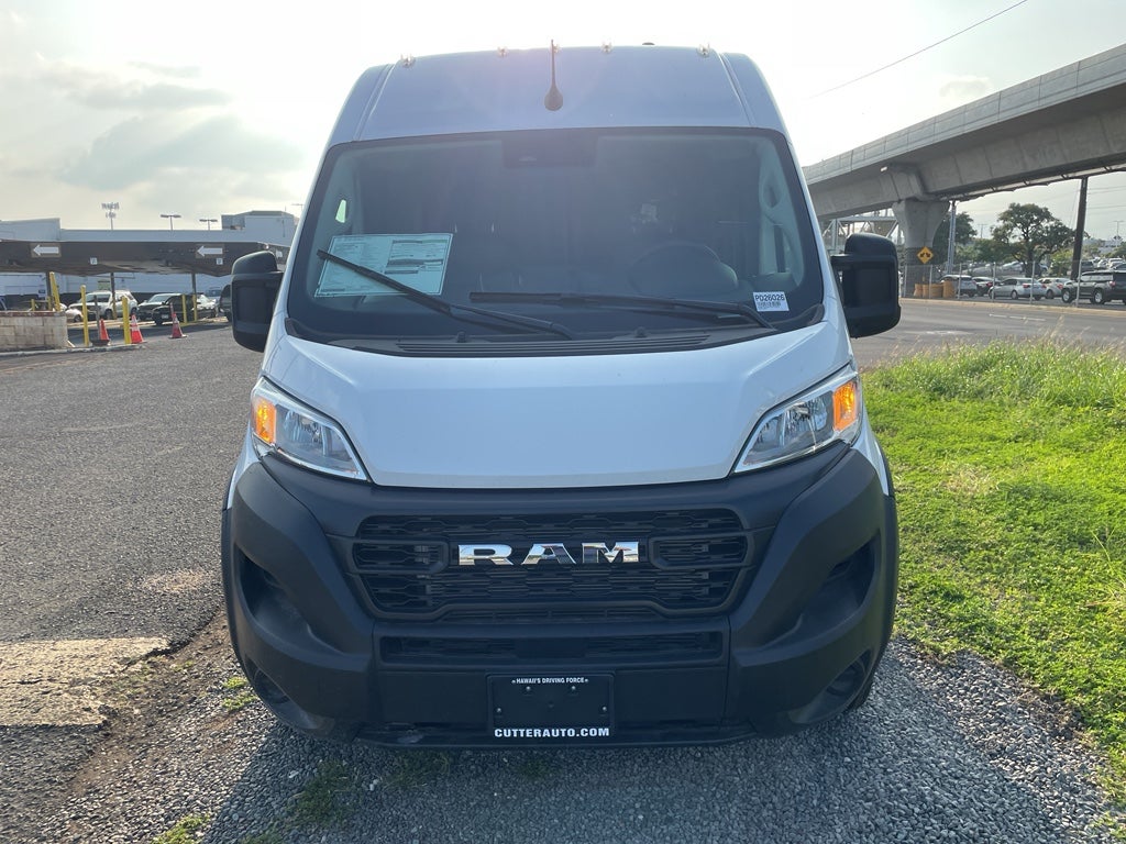 2026 RAM Ram ProMaster RAM PROMASTER 2500 TRADESMAN CARGO VAN HIGH ROOF 136' WB in Bright White Clear-Coat Exterior Paint — front...