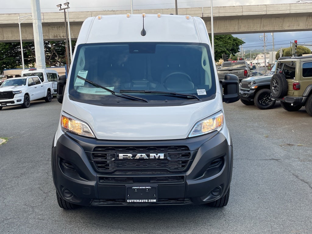 2026 RAM Ram ProMaster RAM PROMASTER 2500 TRADESMAN CARGO VAN HIGH ROOF 136' WB in Bright White Clear-Coat Exterior Paint — front...
