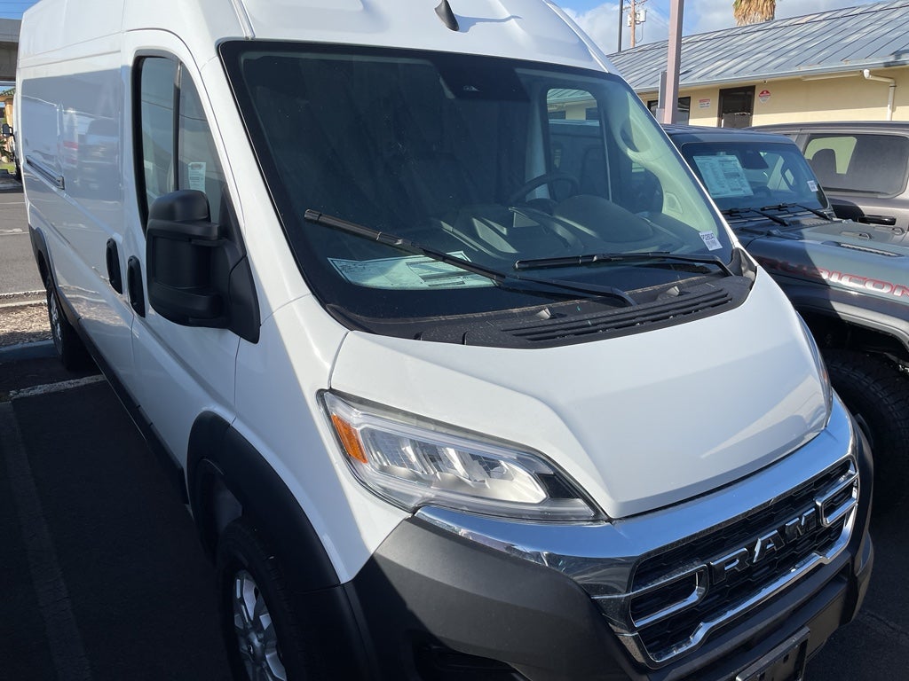 2026 RAM Ram ProMaster RAM PROMASTER 2500 SLT CARGO VAN HIGH ROOF 159' WB in Bright White Clear-Coat Exterior Paint — front...