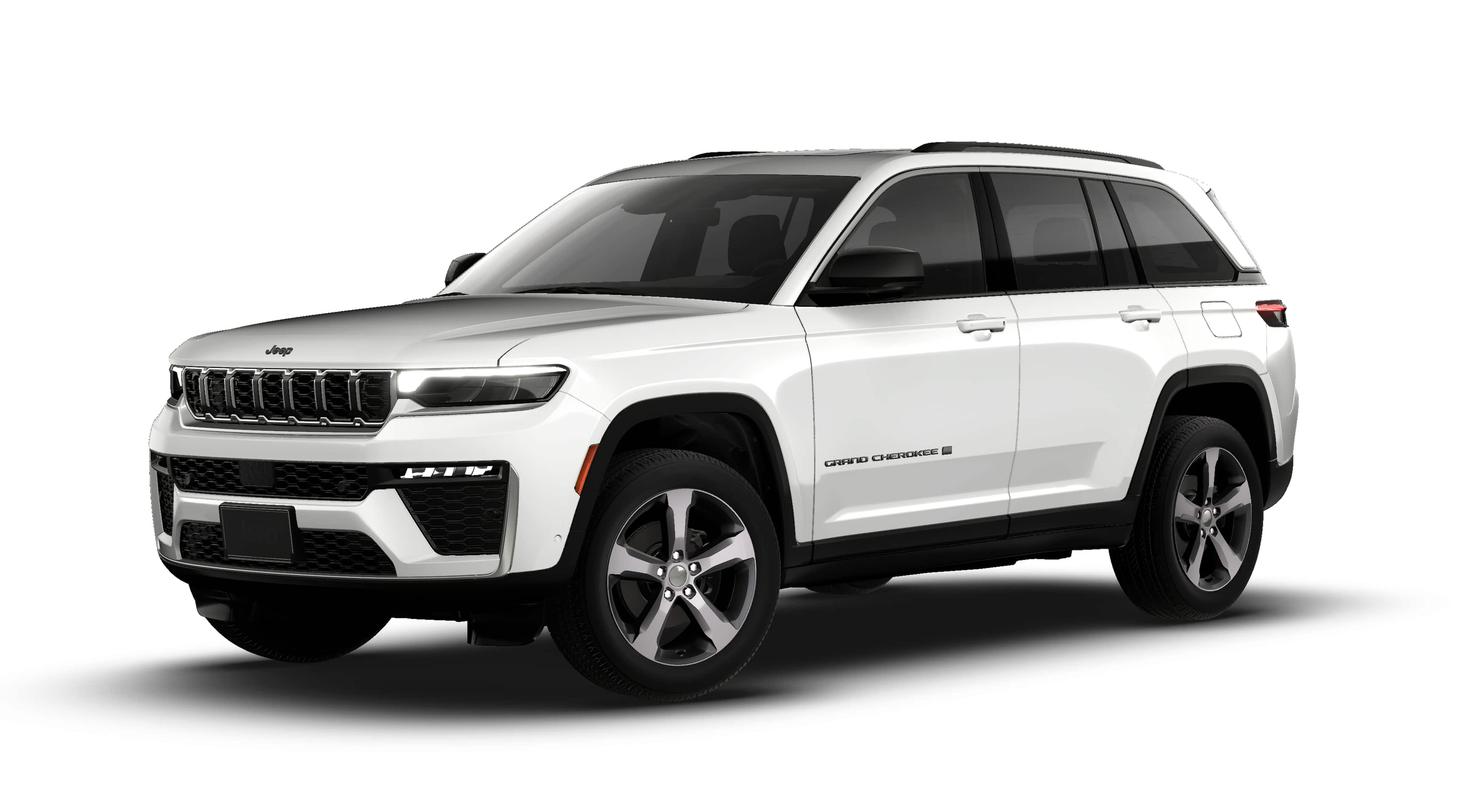 2026 Jeep Grand Cherokee GRAND CHEROKEE LIMITED 4X2 in Bright White Clear-Coat Exterior Paint — front three-quarter view