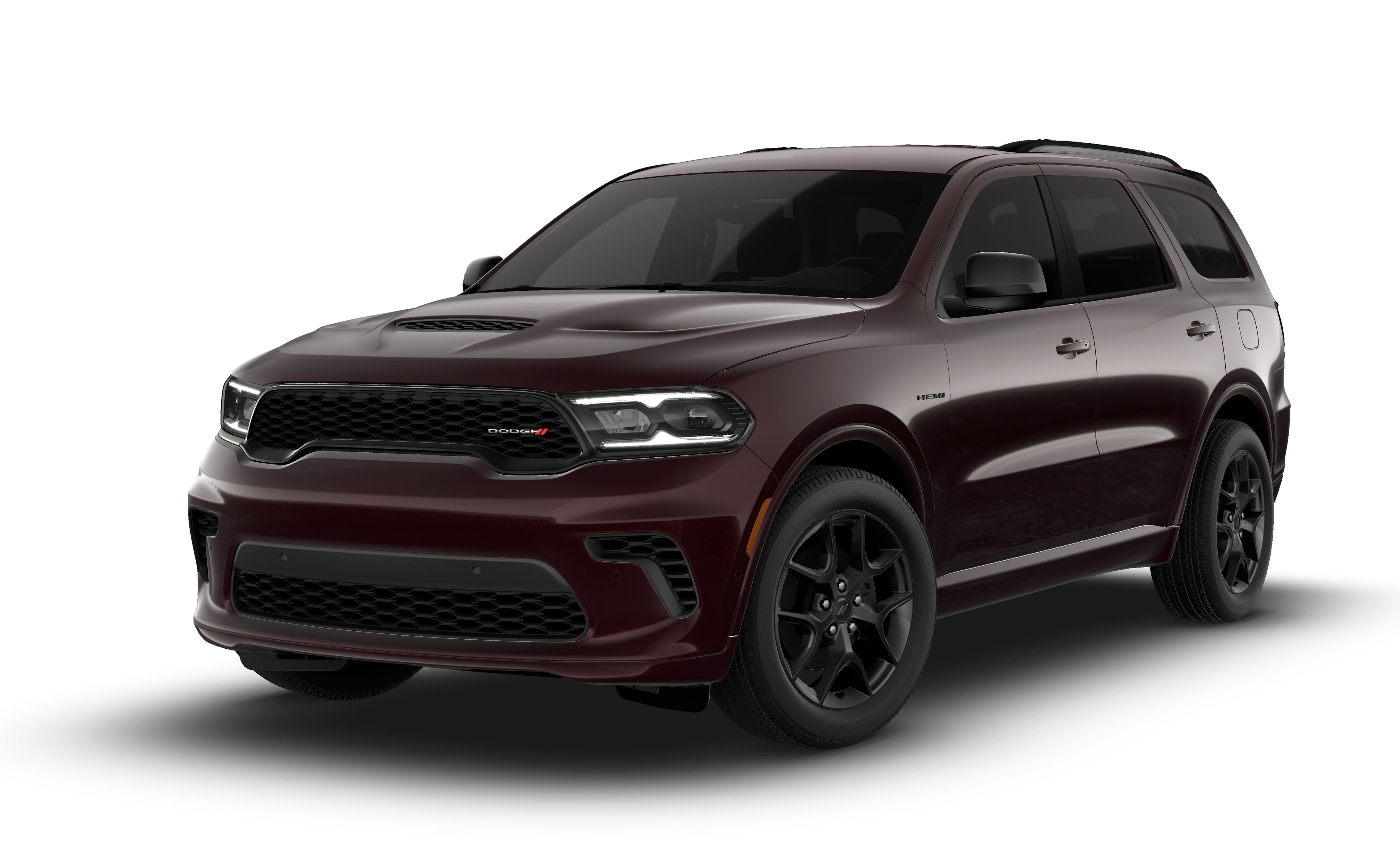 2026 Dodge Durango DURANGO GT AWD HEMI V8 in Red Oxide Exterior Paint — front three-quarter view